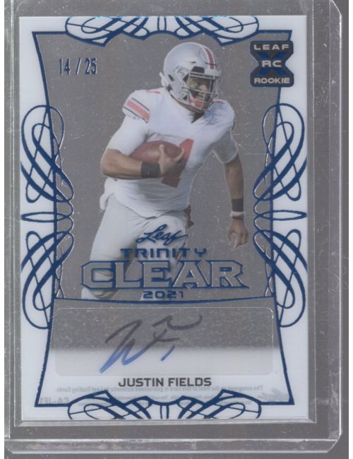 2021 Leaf Trinity Justin Fields<br />Card not available